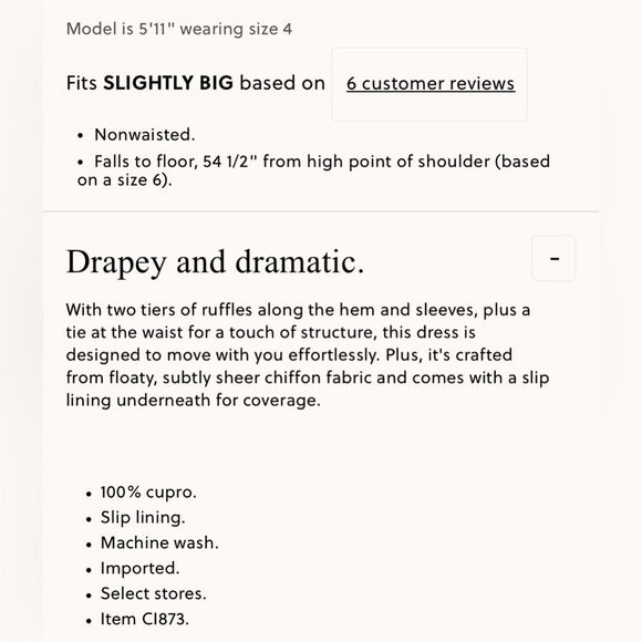 NWT J CREW Tiered ruffle dress in chiffon Glowy Peach - Picture 8 of 8